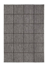 Madrid Square Grå/svart - Flatvävd Matta - K/M Carpets | Mattfabriken