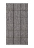 Madrid Square Grå/svart - Gångmatta - K/M Carpets | Mattfabriken