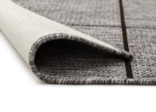 Madrid Square Grå/svart - Flatvävd Matta - K/M Carpets | Mattfabriken